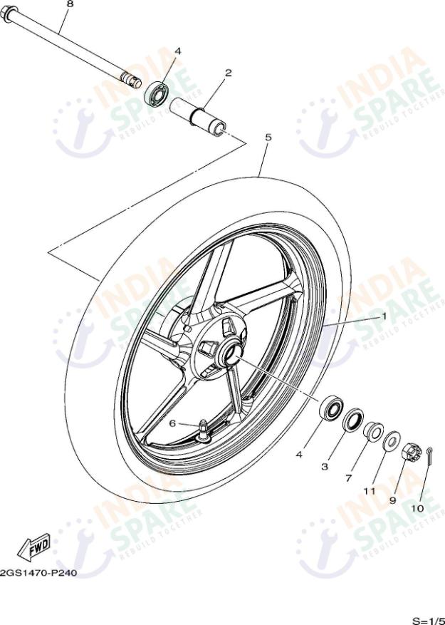 FRONT WHEEL